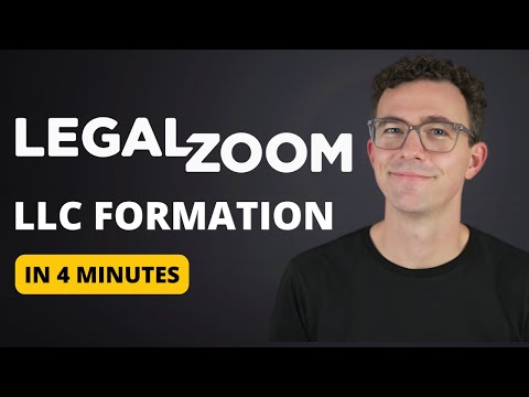 How to Start an LLC with LegalZoom (Step-by-Step Guide 2024) [Video]