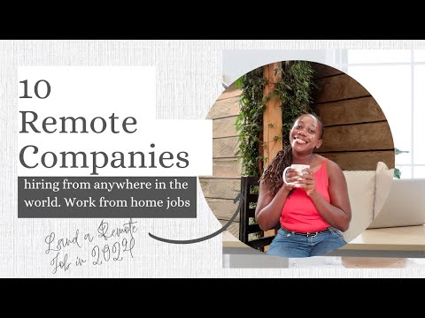 Never Seen Before Remote Companies Hiring Globally Work From Home Jobs 2024 [Video]