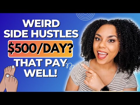 Weird Side Hustles That Pay Well! No Experience Needed! [Video]