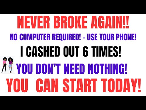 Never Broke Again I Cashed Out  You Don’t Need A Computer Make Money From Your Phone Work Whenever [Video]