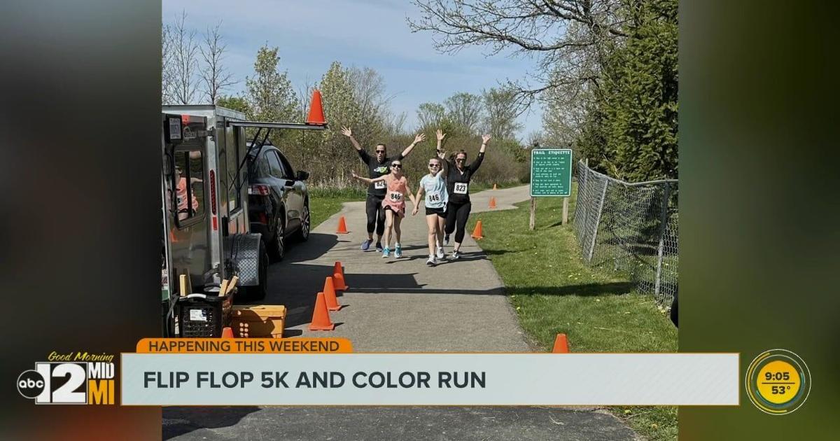 Flip Flop 5k and Community Color Run happening in Davison | Community [Video]