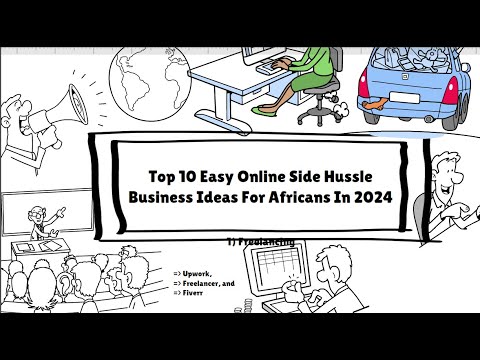 Top 10 Easy Online Side Hussle Business Ideas For Africans In 2024, Top Online Business Ideas [Video]
