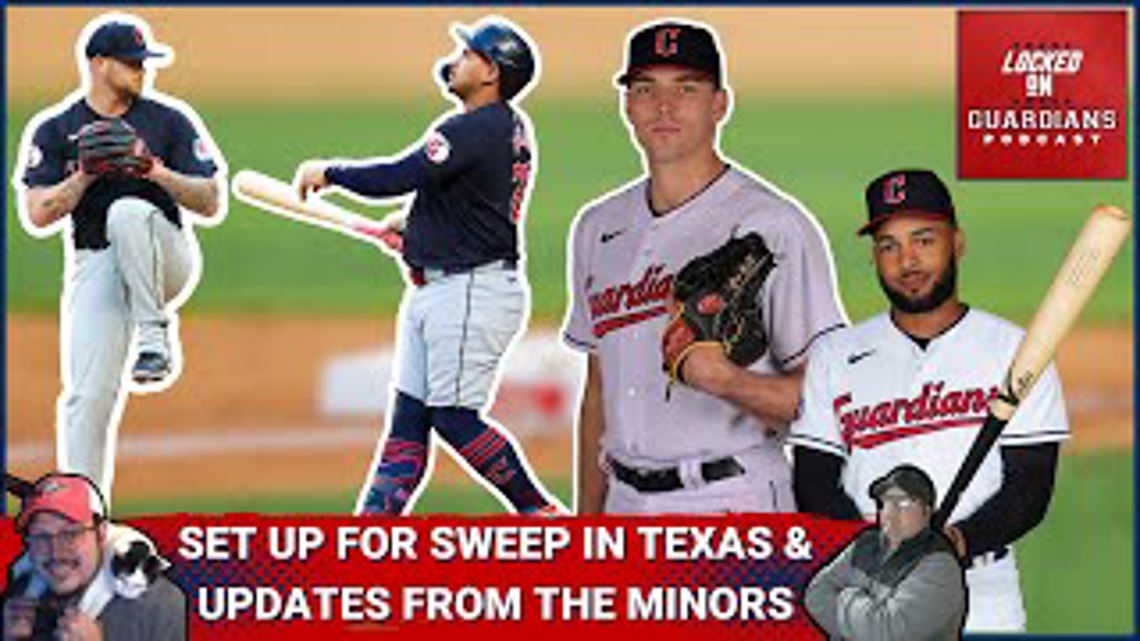 Guardians Set Up For a Sweep in Texas, and Minor League Updates on Walters, Valera and More [Video]