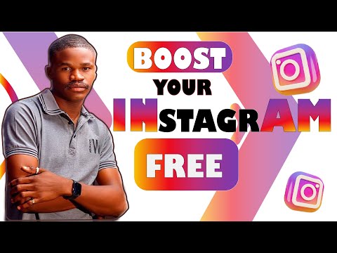 You will discover how to boost instagram FREE after watching this video | 2024 Latest