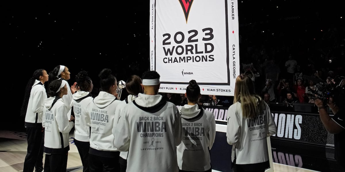 Las Vegas Aces hang championship banner, start season with win [Video]