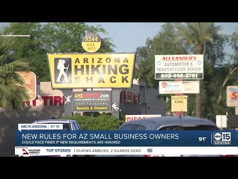 Arizona small business owners are now required to file more information with the federal government [Video]