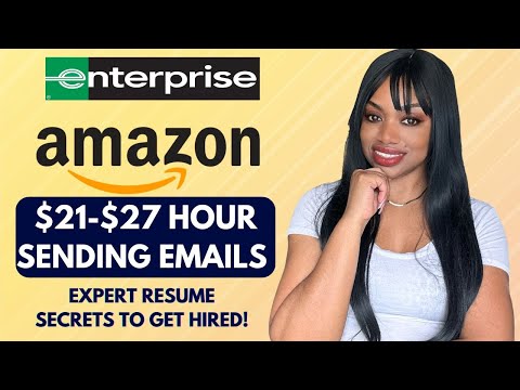 AMAZON EMAIL ONLY WORK FROM HOME JOB I $21-$27 HOUR  REMOTE JOB + GET HIRED USING THESE RESUME TIPS [Video]