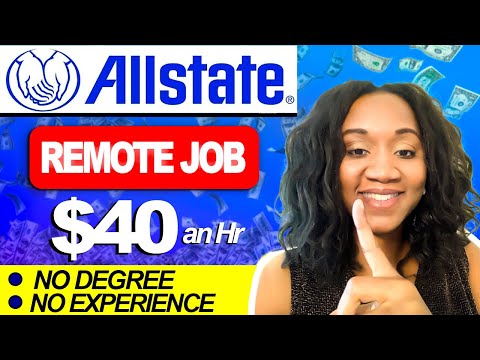2 ALLSTATE REMOTE JOBS| EASY NO DEGREE JOBS.. EQUIPMENT PROVIDED [Video]