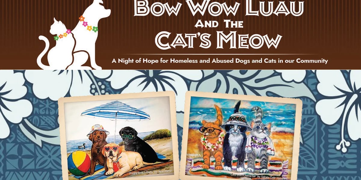 Bow Wow Luau and The Cats Meow to benefit local animals [Video]