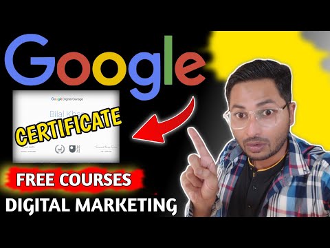 Free Digital Marketing Course | Free Certificate By Google [Video]