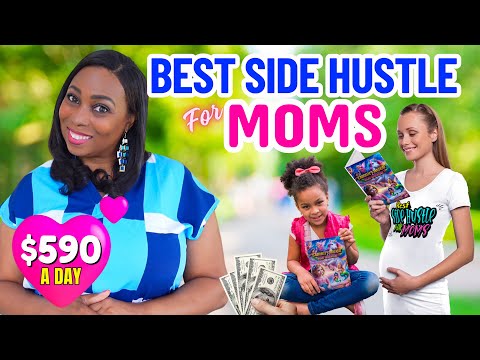 The Best Side Hustles For Moms – Make US$590 A Day Online Worldwide On Your Phone [Video]