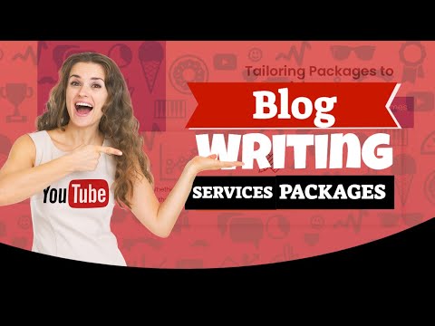 Blog Writing Services Packages Revised [Video]