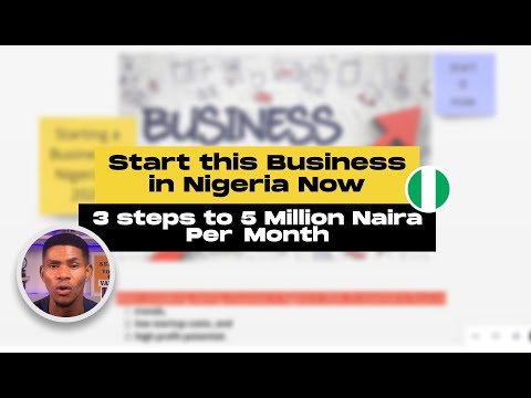 Profitable Business ideas to start in Nigeria 2024 | [Video]