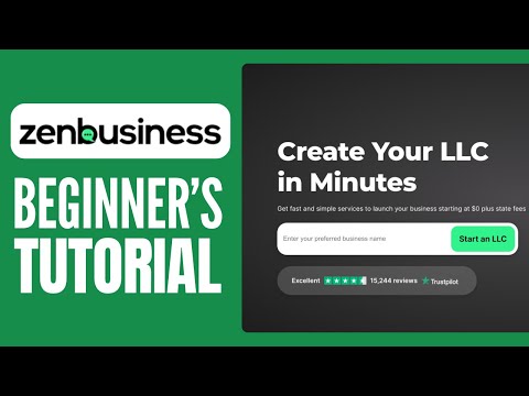 How to Use Zenbusiness (2024) | Zenbusiness LLC Formation [Video]