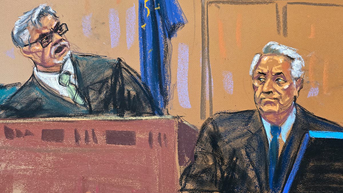 The unhinged outburst the Trump trial judge DIDN