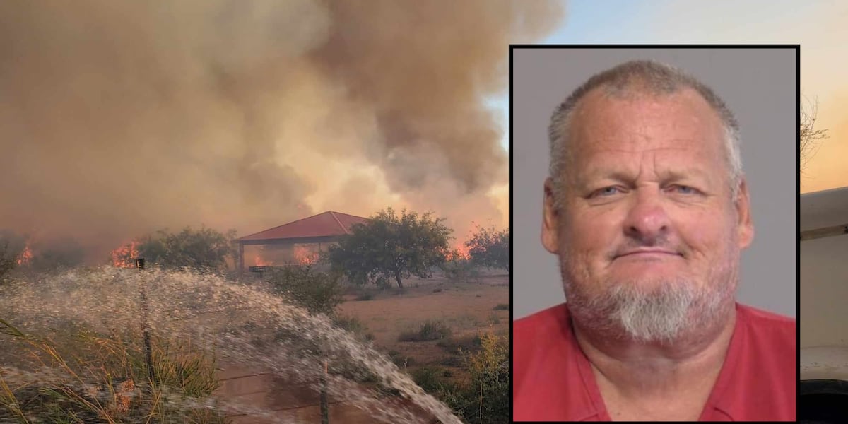 Man arrested for arson as wildfire burns near Yuma [Video]