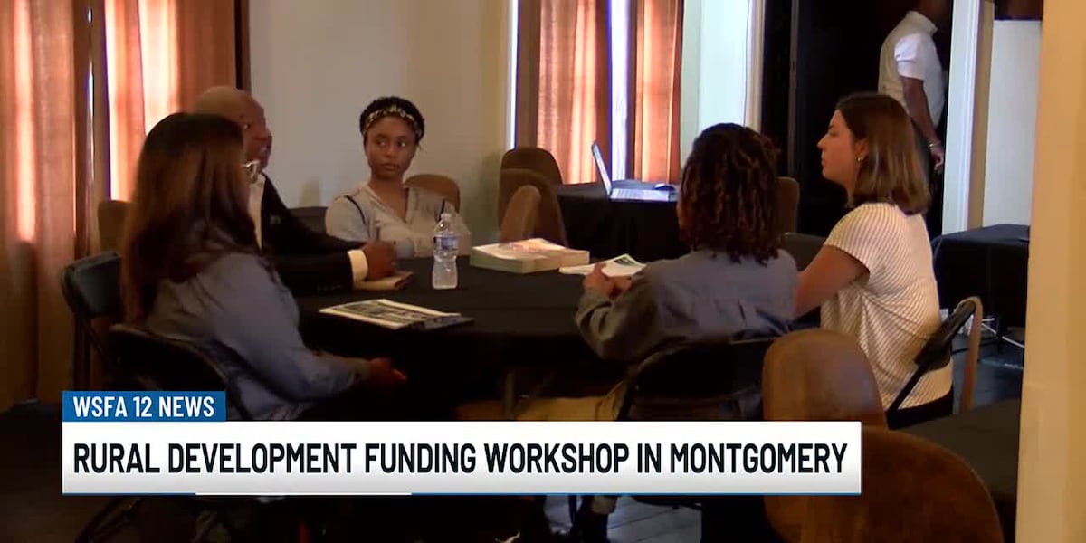 Rural development funding workshop held in Montgomery [Video]