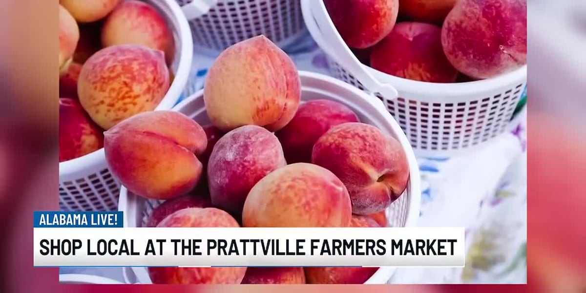 Shop local at the Prattville Farmers Market [Video]
