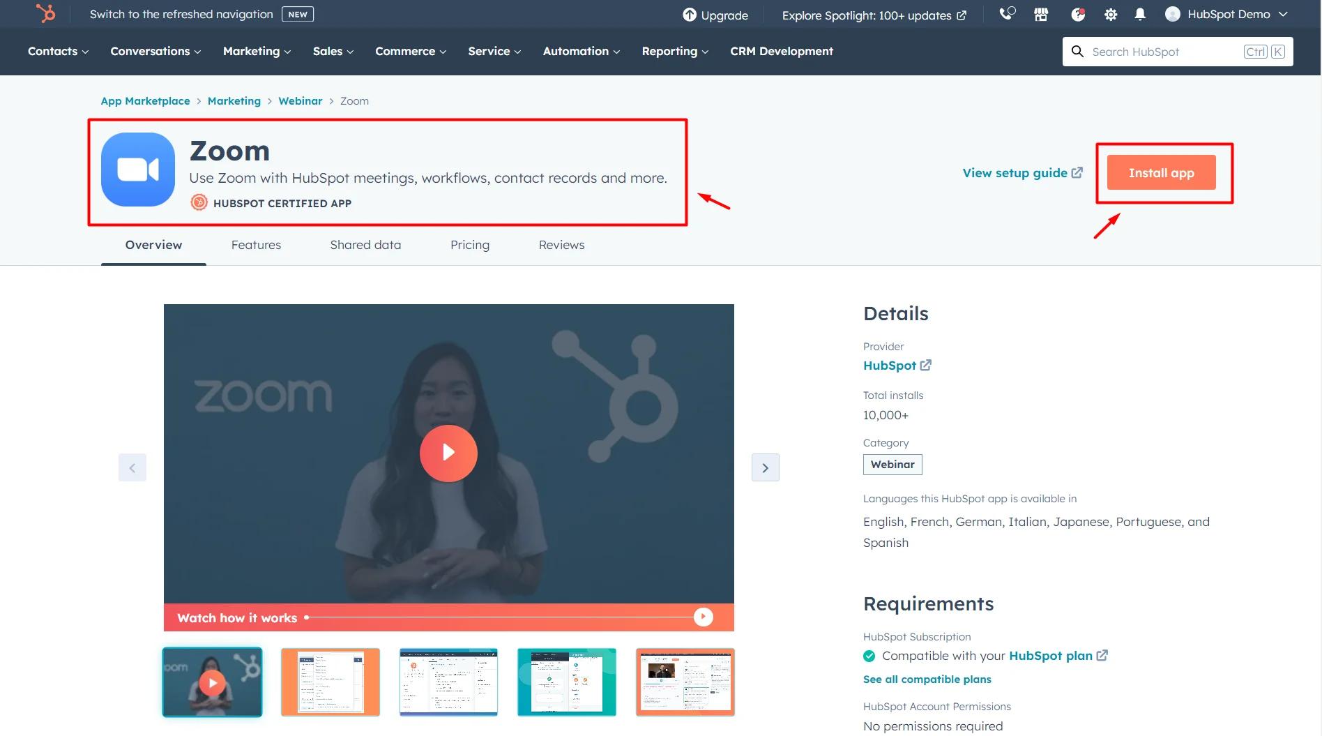 HubSpot Zoom Integration: Effortless way to Promote your Webinars [Video]