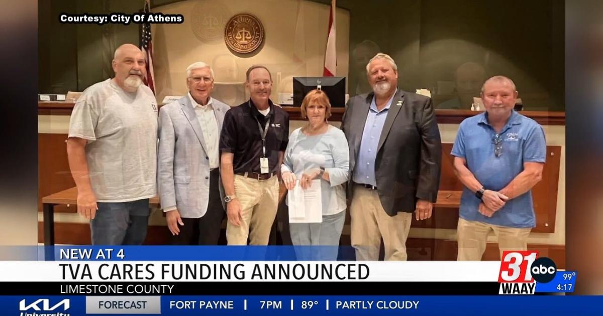 TVA Cares announces more funding for Limestone County non-profits | Video