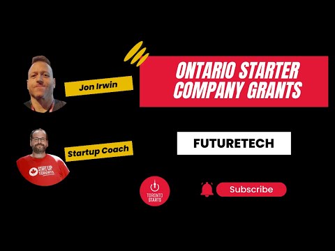 Ontario Starter Company Grants: How to Get Up to $5,000 for Your Startup! [Video]