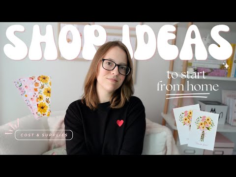 5 Small Business Ideas ♡ start your craft/artsy shop this year | supplies + cost [Video]