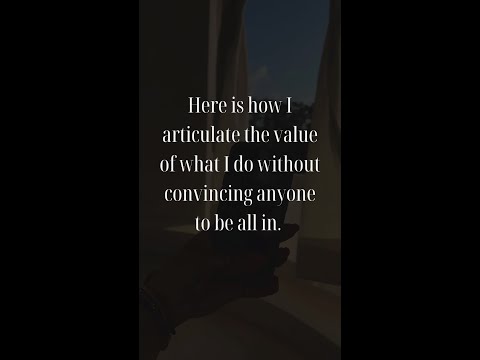 Do you need A value proposition in your coaching Business [Video]