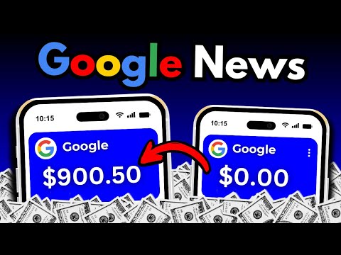 Get Paid $900+ 🤑 Using Google NEWS – Earn Money Online [Video]