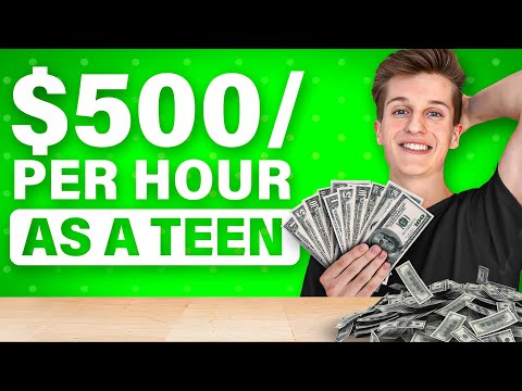 12 BEST Side Hustles For Teens! [Video]