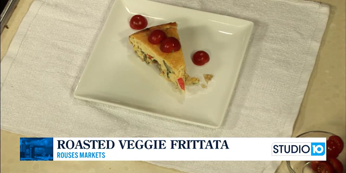 Recipe: Roasted Veggie Frittata [Video]