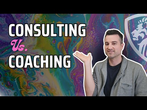 The difference between coaching and consulting [Video]