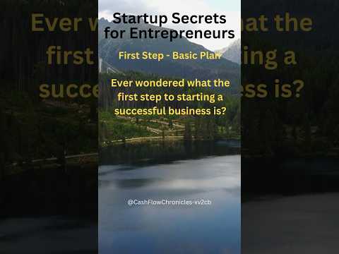 Startup Success: Why a Basic Plan is Your First Step  #shorts, #StartupTips, [Video]