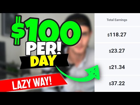 Laziest Way to Make Money Online For Beginners ($100/day+) [Video]