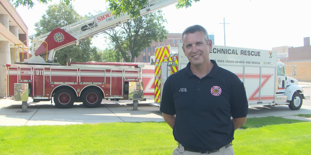 Captain Collins ready to lead Sioux City Fire Rescue as next Fire Chief [Video]