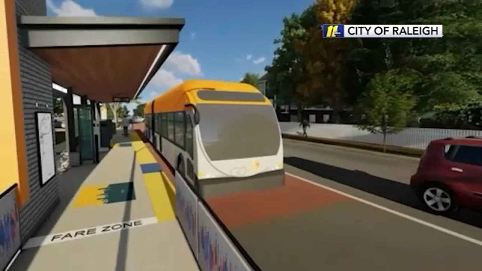Raleigh City Council visits New Bern Avenue Bus Rapid Transit corridor to better understand changes [Video]