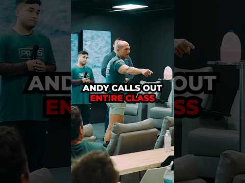 ANDY CALLS OUT ENTIRE CLASS // 👉 text “SKILL” to 918-210-0254 [Video]