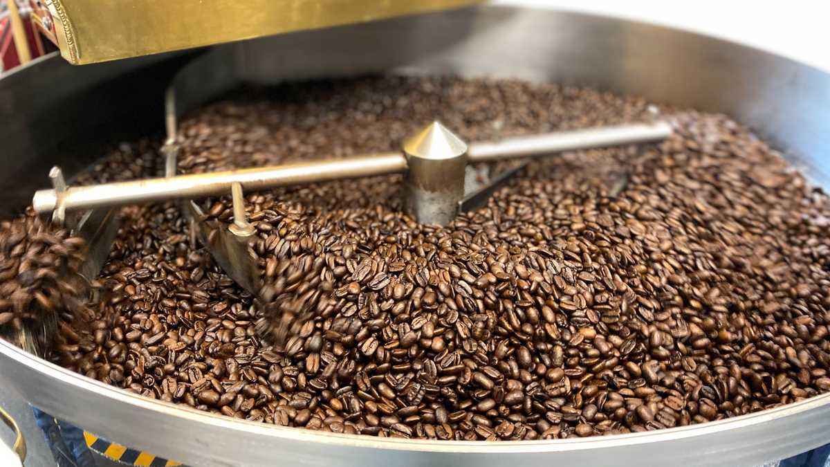 Mass. coffee roaster fuels connections [Video]