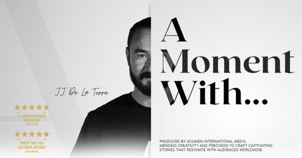 A Moment With: JJ De La Torre [Video]