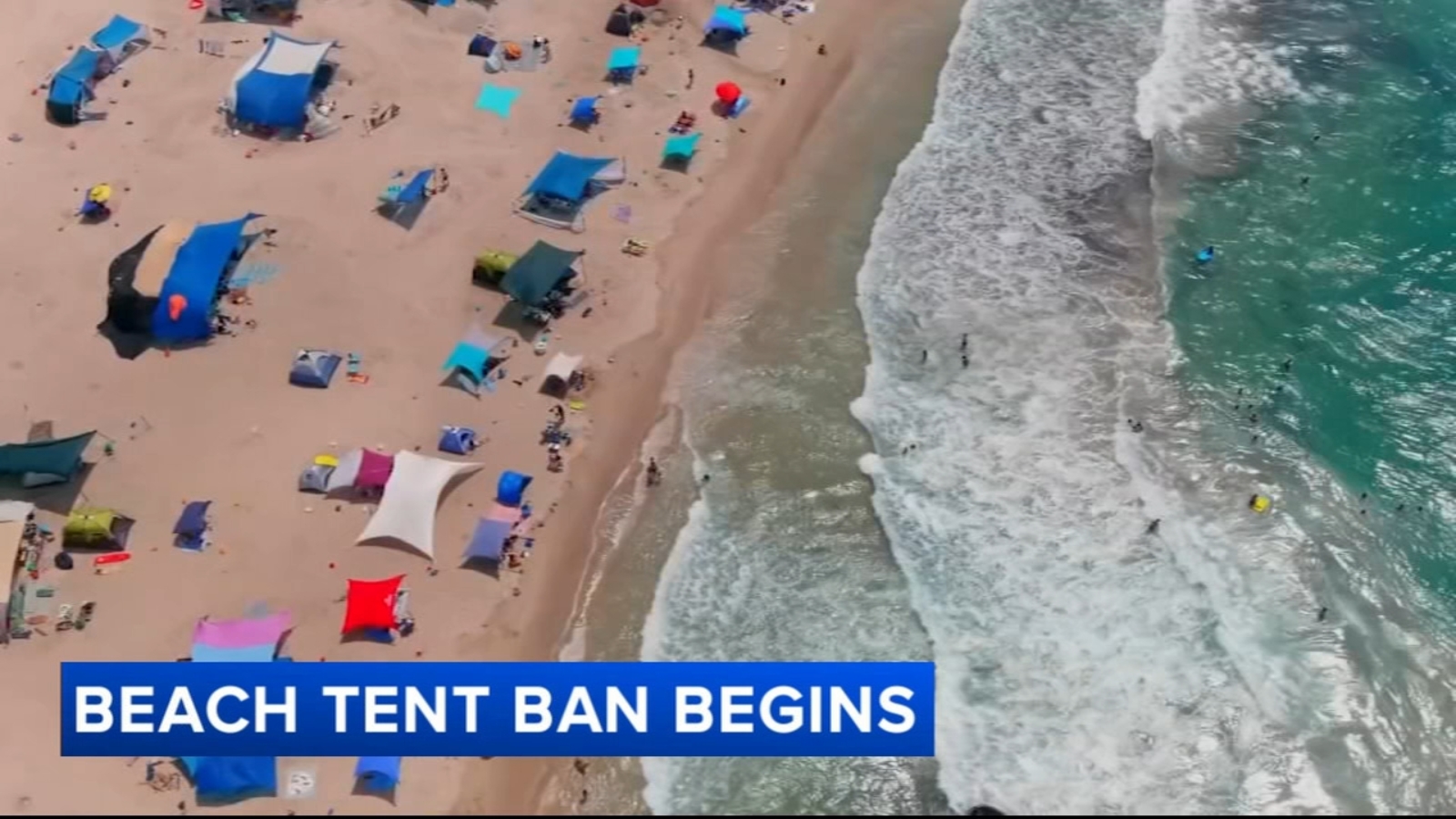 Summer 2024: Beach tent ban now in effect in North Wildwood, New Jersey | Here’s what you should know [Video]