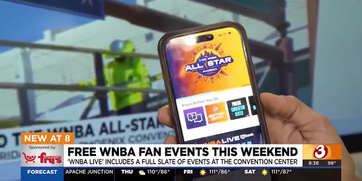 What to know about WNBA All-Star fan events this weekend [Video]
