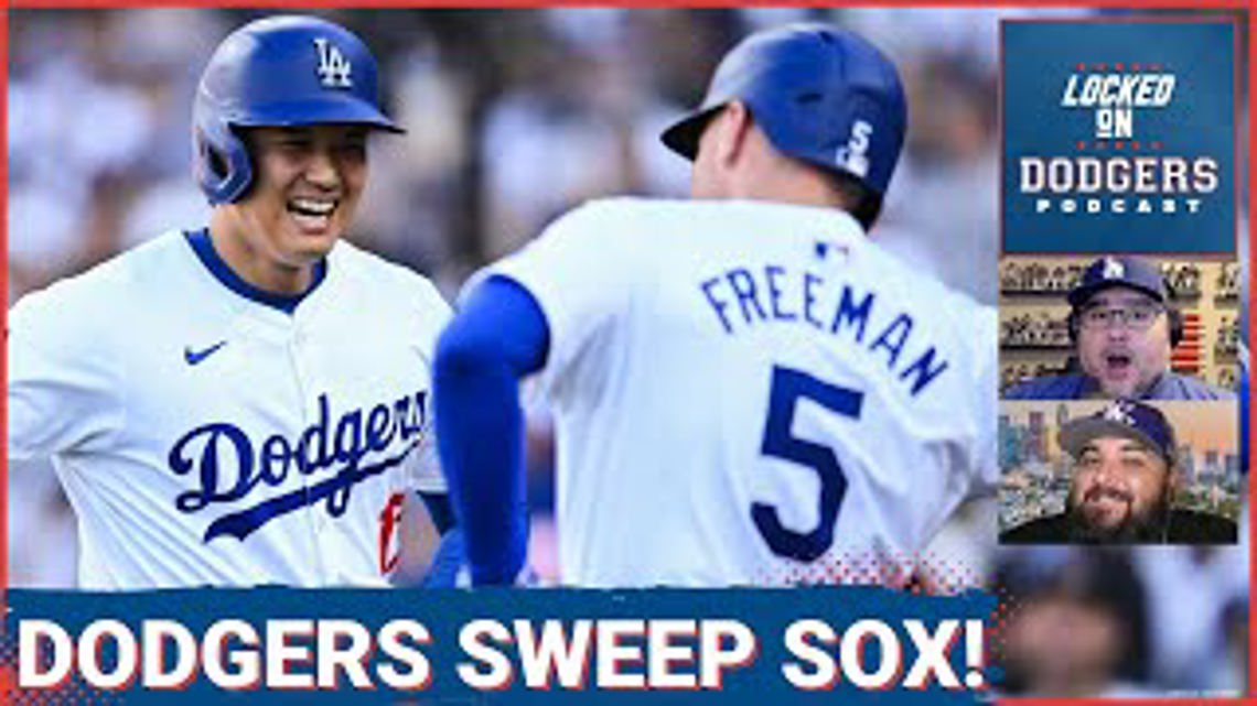 Los Angeles Dodgers Sweep Red Sox! Ohtani’s Prodigious Blast, HR Explosion, & Clutch Hitting [Video]
