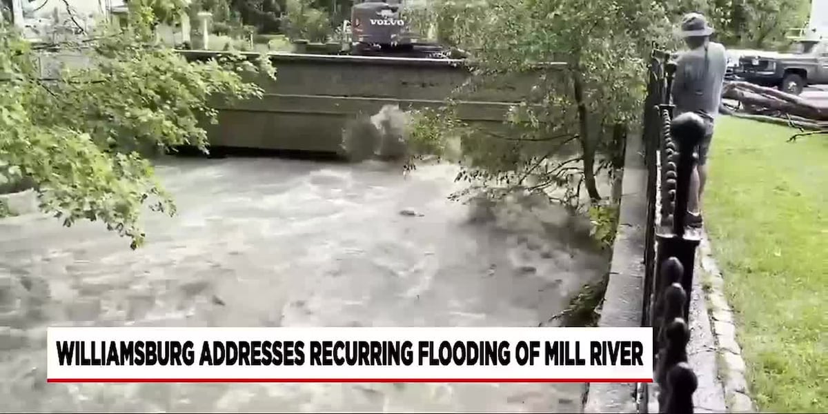 Williamsburg residents looking to address recurring Mill River flooding [Video]