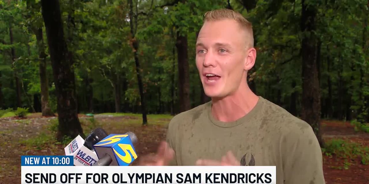 Send-off for Olympian Sam Kendricks as he gears up for Paris 2024 Olympics [Video]