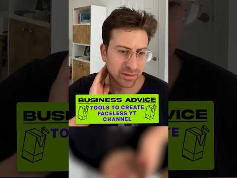 Business Advice: Tools for creating a faceless Youtube channel [Video]