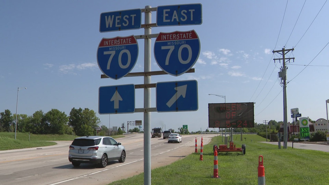 More roadwork along I-70 in St. Charles County [Video]