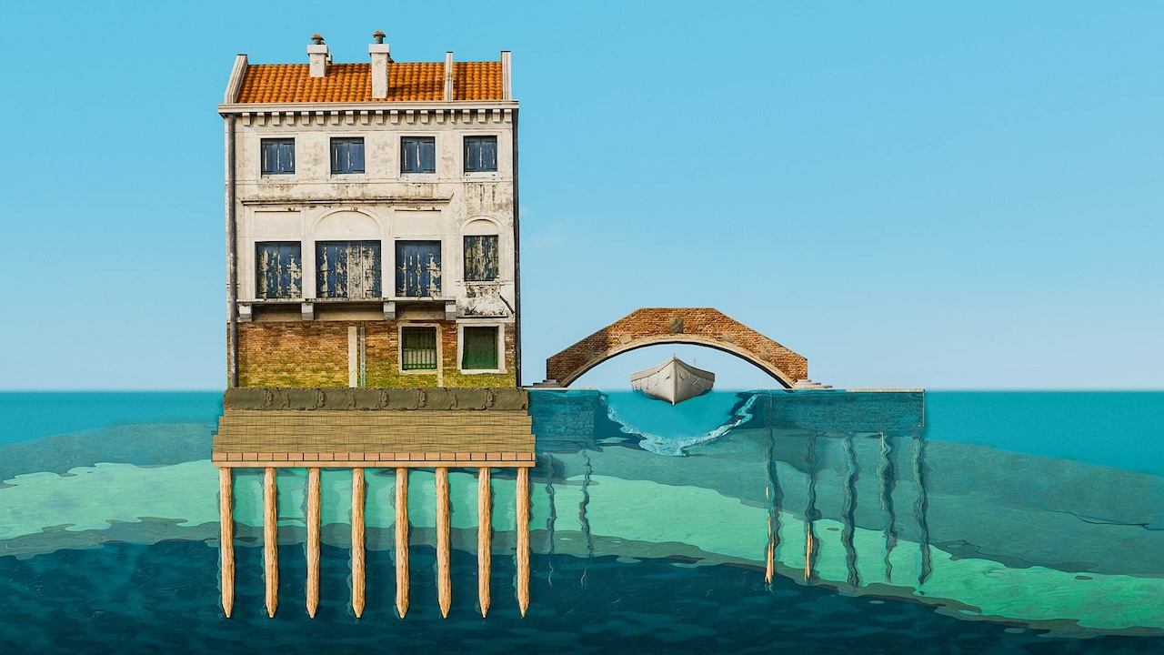 How Venice, Italy Was Cleverly Engineered to Be Built on Top of a Muddy Swamp [Video]