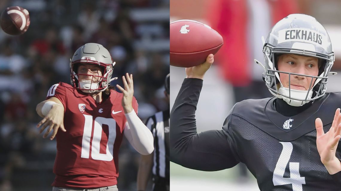 WSU QB battle to be settled next week [Video]