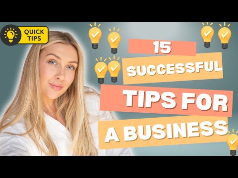 15 successful tips for a business  |TOP 15 TIPS| You Will Be Successful As Well [Video]