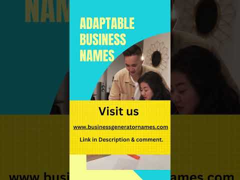 Adaptable Business Names [Video]