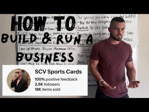 How To Build & Run A Sports Card Business (FULL GUIDE) [Video]